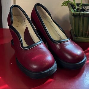 John Fluevog mini Lily Darling pumps.
